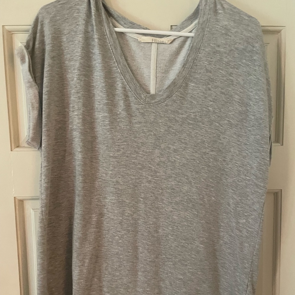 Heathered Gray Oversized Tshirt